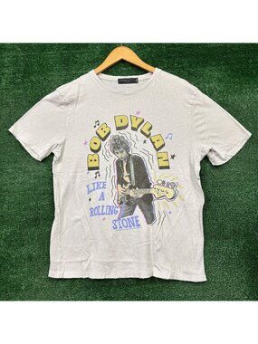 Bob Dylan Highway 61 Revisited Like A Rolling Stones Rock T-Shirt Size Medium